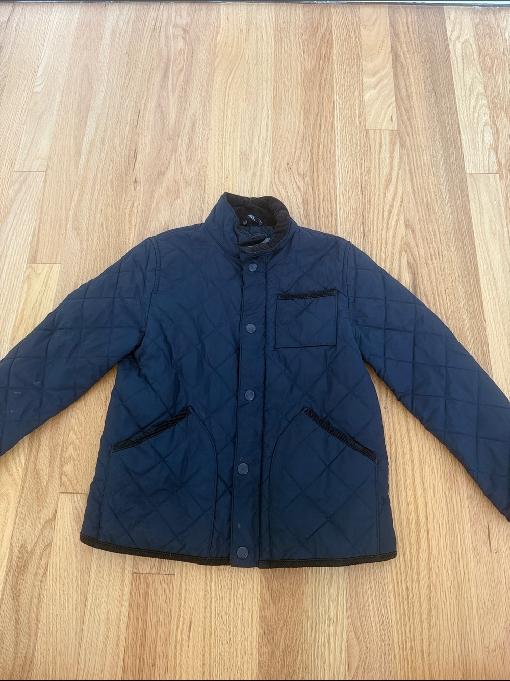 J. Crew Boys' Quilted Navy Puffer Jacket